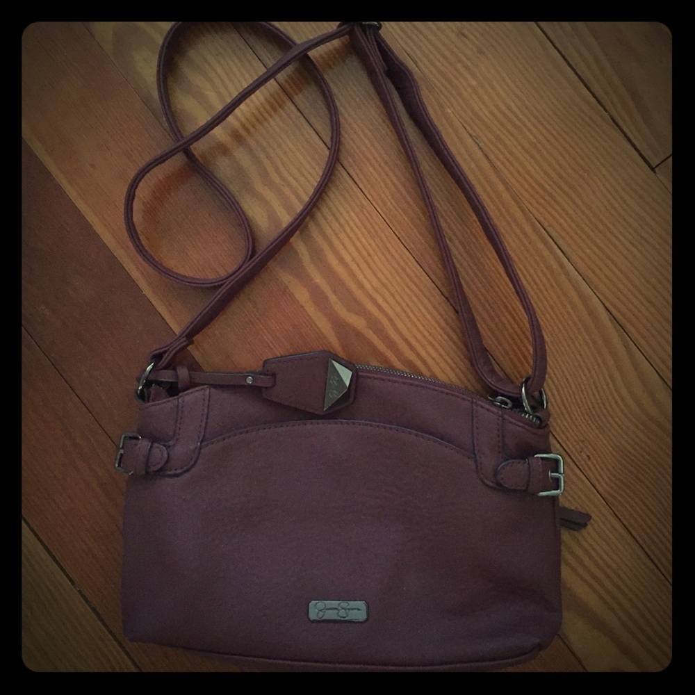 Jessica Simpson Burgundy Crossbody